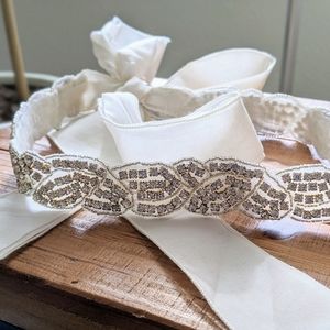 Amalee Wedding Dress Belt by Laura
